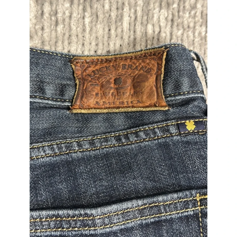 Lucky Brand Jeans Men's 363 New Vintage Straight 38x32 Blue Denim